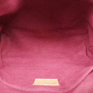 Vintage Louis Vuitton PALLAS BB brown×RAISIN Monogram Canvas×calf leather M41825 shoulderbag | stylenewstar