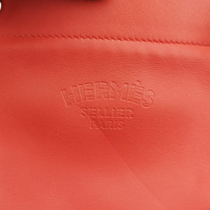 Pre-owned Hermes Sac Aline mini Orange lambskin shoulderbag | stylenewstar