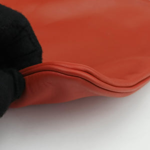 Pre-owned Hermes Sac Aline mini Orange lambskin shoulderbag | stylenewstar