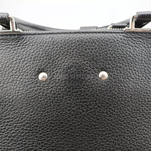 Pre-owned Louis Vuitton Armand Briefcase MM Noir Taurillon leather M54381 handbag | stylenewstar