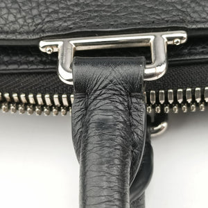 Pre-owned Louis Vuitton Armand Briefcase MM Noir Taurillon leather M54381 handbag | stylenewstar