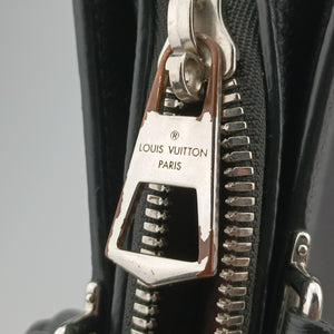 Pre-owned Louis Vuitton Armand Briefcase MM Noir Taurillon leather M54381 handbag | stylenewstar