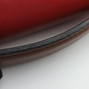 Pre-owned Louis Vuitton Very Chain ruby×blue Leather M44285 shoulderbag | stylenewstar