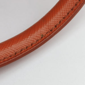 Pre-owned Prada Promenade Orange SAFFIANO Leather BN2567 shoulderbag | stylenewstar