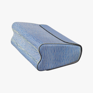 Pre-owned Louis Vuitton Portefeuille Twist Denim blue Epi M61036 shoulderbag | stylenewstar