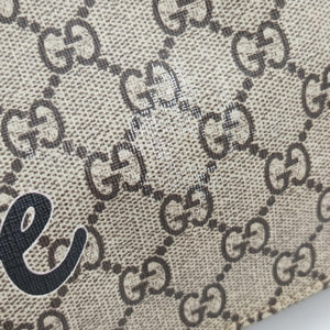 Pre-owned Gucci GG Supreme Bee beige×Multicolour PVC coated canvas 450950 shoulderbag | stylenewstar