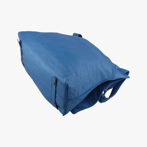 Pre-owned Bottega Veneta Intrecciato Blue lambskin shoulderbag | stylenewstar