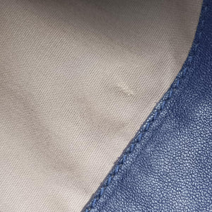 Pre-owned Bottega Veneta Intrecciato Blue lambskin shoulderbag | stylenewstar