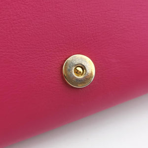 Secondhand Yves Saint Laurent ChYc Mini Y Line Classic Cabasique WOC Rose Leather 311215 shoulderbag | stylenewstar