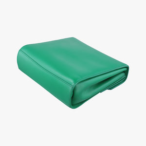 Secondhand Bottega Veneta The Clip Green Leather shoulderbag | stylenewstar