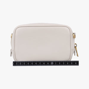 Pre-owned Prada VITELLO PHENIX camera bag White SAFFIANO Leather 1N1674 shoulderbag | stylenewstar