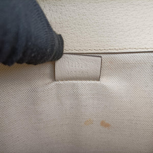 Pre-owned Gucci Dionysus White Leather 421970 shoulderbag | stylenewstar