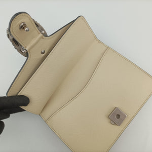 Pre-owned Gucci Dionysus White Leather 421970 shoulderbag | stylenewstar