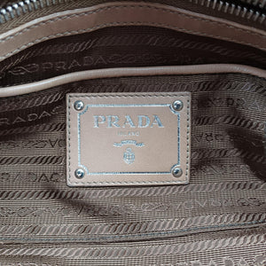 Secondhand Prada Gaufre Beige lambskin BN1702 shoulderbag | stylenewstar