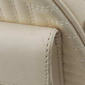 Secondhand VERSACE Couture Snap White leather handbag | stylenewstar