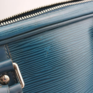 Secondhand Louis Vuitton PDV Briefcase blue Epi M41144 handbag | stylenewstar