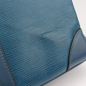 Secondhand Louis Vuitton PDV Briefcase blue Epi M41144 handbag | stylenewstar