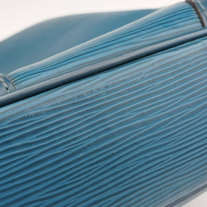 Secondhand Louis Vuitton PDV Briefcase blue Epi M41144 handbag | stylenewstar