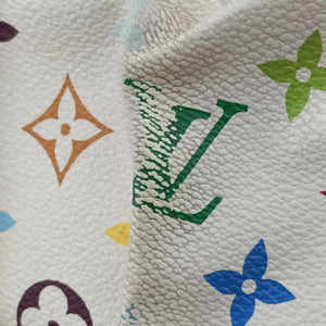 Pre-owned Louis Vuitton URSULA white Monogram Multicolor M40123 handbag | stylenewstar