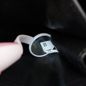 Pre-owned Prada Cahier Blue×Black Leather 1BD045 shoulderbag | stylenewstar