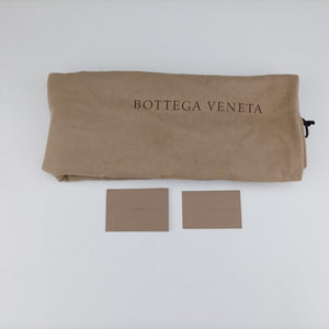 Pre-owned Bottega Veneta Intrecciato Hobo Orange lambskin shoulderbag | stylenewstar