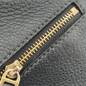 Pre-owned Dolce & Gabbana Bolsa Tiracolo Micol Marrom Black Leather shoulderbag | stylenewstar