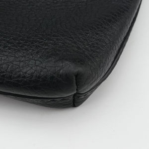 Pre-owned Dolce & Gabbana Bolsa Tiracolo Micol Marrom Black Leather shoulderbag | stylenewstar