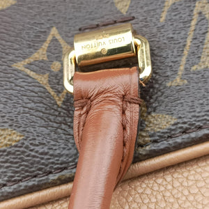 Pre-owned Louis Vuitton PALLAS MARRON×HAVANE Monogram Canvas M40907 shoulderbag | stylenewstar