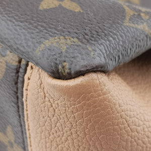 Pre-owned Louis Vuitton PALLAS MARRON×HAVANE Monogram Canvas M40907 shoulderbag | stylenewstar