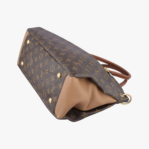 Pre-owned Louis Vuitton PALLAS MARRON×HAVANE Monogram Canvas M40907 shoulderbag | stylenewstar