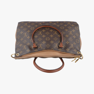 Pre-owned Louis Vuitton PALLAS MARRON×HAVANE Monogram Canvas M40907 shoulderbag | stylenewstar