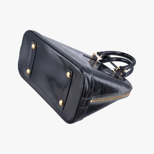 Pre-owned Louis Vuitton Alma PM AMARANTE Vernis M91611 handbag | stylenewstar