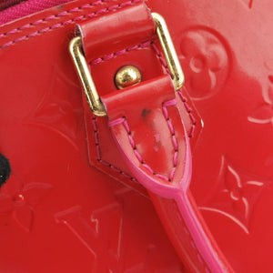 Pre-owned Louis Vuitton Alma GM Rose Pop Vernis M93625 handbag | stylenewstar