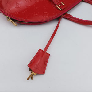 Pre-owned Louis Vuitton Alma GM Rose Pop Vernis M93625 handbag | stylenewstar