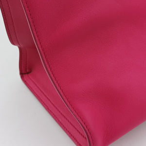 Pre-owned Yves Saint Laurent BABY CABAS Pink Leather 394461 shoulderbag | stylenewstar