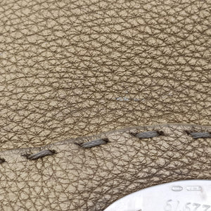 Pre-owned Fendi Selleria Golden Leather 8BR489 shoulderbag | stylenewstar