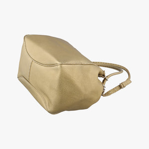 Pre-owned Fendi Selleria Golden Leather 8BR489 shoulderbag | stylenewstar