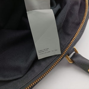 Secondhand VERSACE La Medusa Palazzo bowling Black Leather shoulderbag | stylenewstar