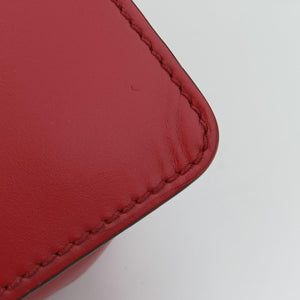 Secondhand Gucci Sylvie Red×navy Leather 421882 shoulderbag | stylenewstar