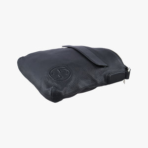 Pre-owned Gucci Interlocking G Logo Soho Messenger Black Leather 322059 shoulderbag | stylenewstar