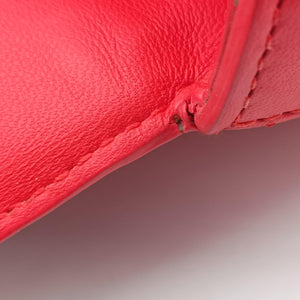 Pre-owned Bottega Veneta Intrecciato Nappa Rialto Red Leather shoulderbag | stylenewstar