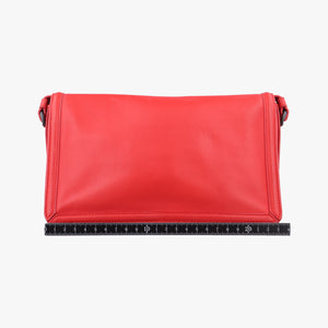 Pre-owned Bottega Veneta Intrecciato Nappa Rialto Red Leather shoulderbag | stylenewstar