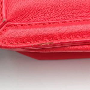 Pre-owned Bottega Veneta Intrecciato Nappa Rialto Red Leather shoulderbag | stylenewstar