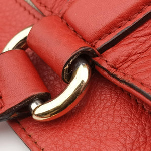 Pre-owned Gucci Soho Red Leather 282309 shoulderbag | stylenewstar