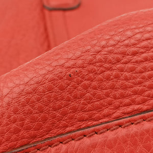 Pre-owned Gucci Soho Red Leather 282309 shoulderbag | stylenewstar