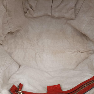 Pre-owned Gucci Soho Red Leather 282309 shoulderbag | stylenewstar