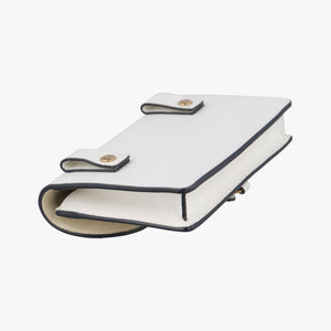 Pre-owned Christian Dior Saddle White Leather bum bag/waist bag | stylenewstar