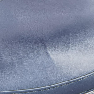 Pre-owned Gucci Emily Navy Leather 295402 shoulderbag | stylenewstar