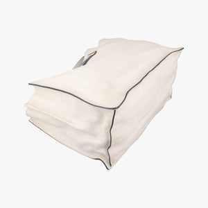 Vintage Prada Etiquette White leather 1BG122 shoulderbag | stylenewstar