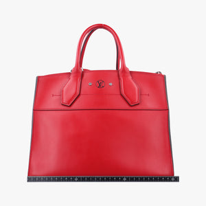 Secondhand Louis Vuitton City Steamer MM RUBIS Leather M51027 shoulderbag | stylenewstar